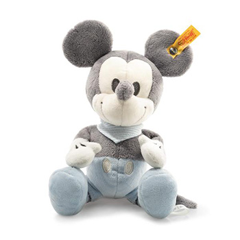 Steiff Disney Mickey Mouse with squeaker and Rustling